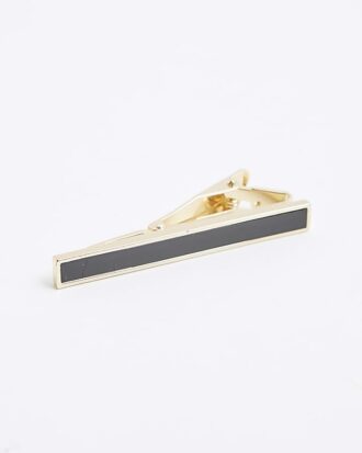 Black Inlay Tie Slide