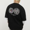 Black International Flag T-Shirt