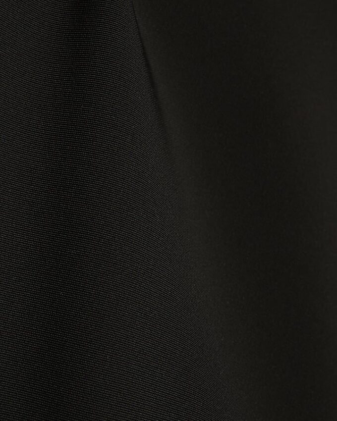 Black Long Sleeve Batwing Top