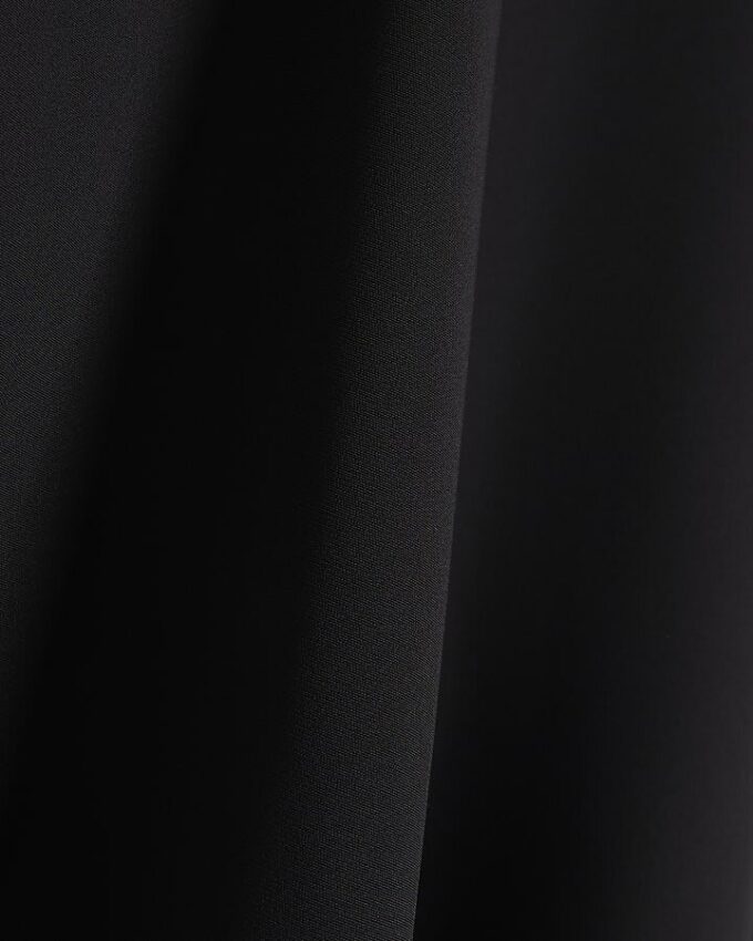 Black Long Sleeve Batwing Top