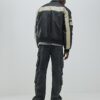 Black Loose Fit Cargo Jeans