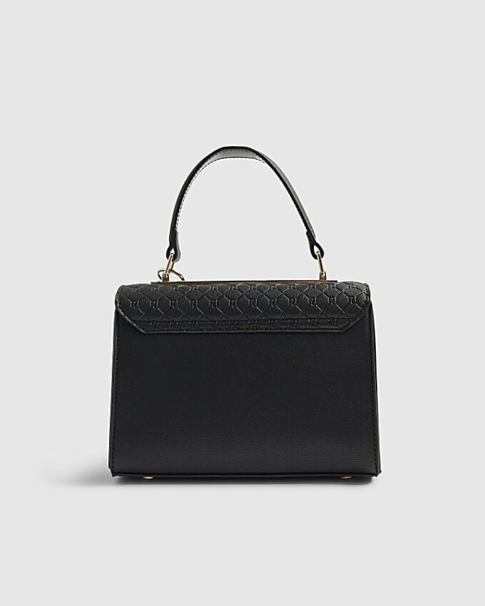 Black Mini Cross Body Tote Bag