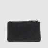 Black Monogram Embossed Mini Purse