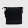 Black Monogram Messenger Bag Bundle