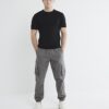 Black Muscle Fit Short Sleeve T-Shirt