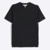 Black Muscle Fit Textured T-Shirt