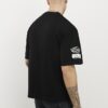 Black Oversized Fit Ame Saint T-Shirt