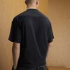 Black Oversized Fit Athletisme T-Shirt