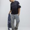 Black Oversized Fit Dept Inc T-Shirt