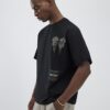 Black Oversized Fit Honshu Beasty T-Shirt