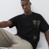 Black Oversized Fit Honshu Beasty T-Shirt