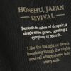 Black Oversized Fit Honshu Beasty T-Shirt