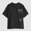 Black Oversized Fit Honshu Beasty T-Shirt