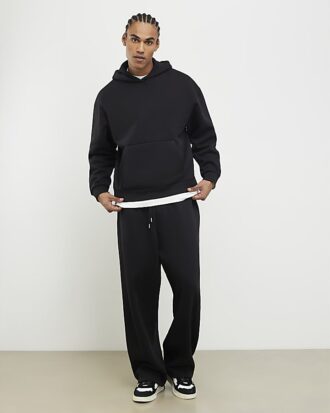 Black Oversized Fit Hoodie