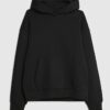 Black Oversized Fit Hoodie