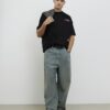 Black Oversized Fit Japanese Car T-Shirt