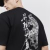 Black Oversized Fit Japanese T-Shirt Set