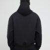 Black Oversized Fit Luminis Hoodie