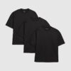 Black Oversized Fit Pack Of 3 T-Shirts