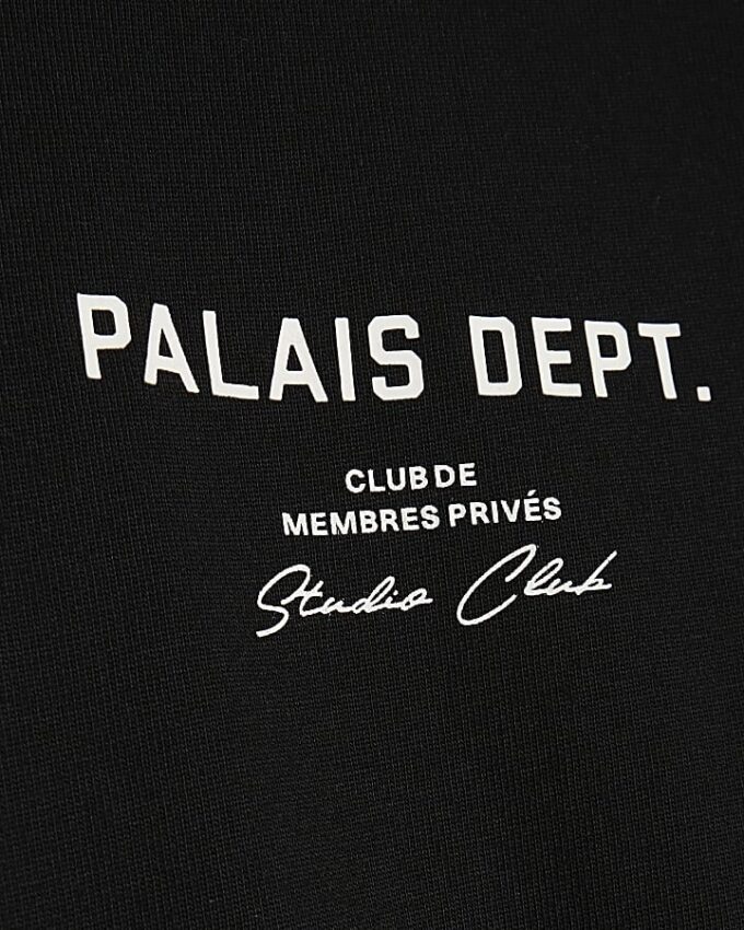 Black Oversized Fit Palais Dept T-Shirt
