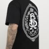 Black Oversized Fit RI Back Crest T-Shirt