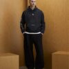 Black Oversized Fit RXR Dept Hoodie