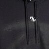Black Oversized Fit RXR Dept Hoodie