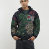 Black Oversized Fit Serenity Dragon Hoodie