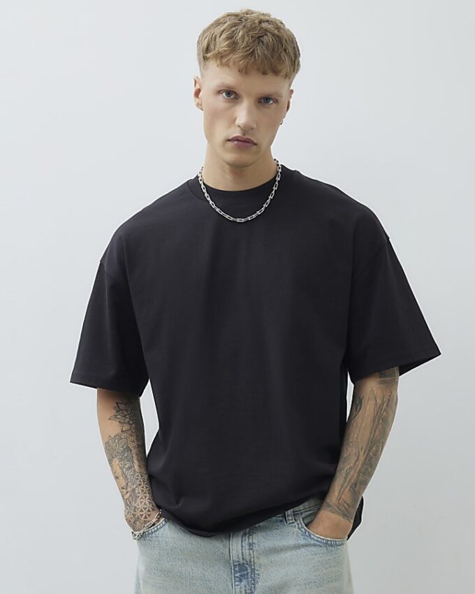 Black Oversized Fit T-Shirt