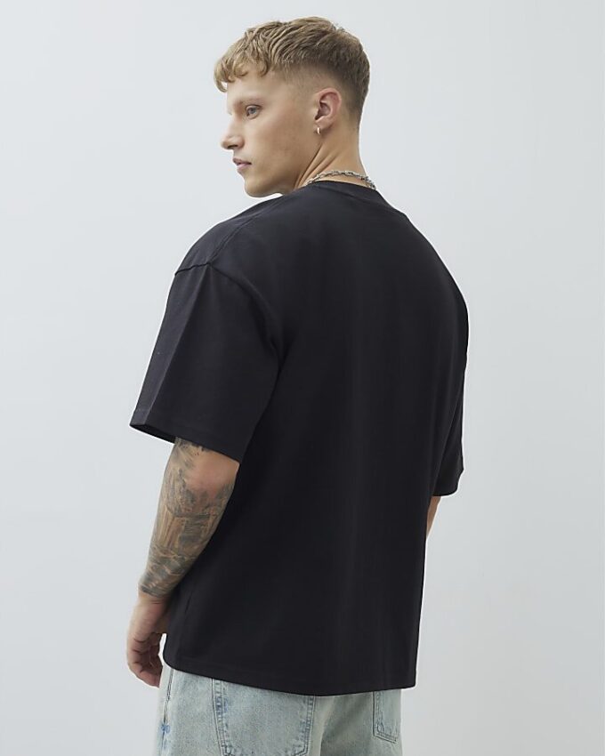 Black Oversized Fit T-Shirt