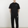 Black Oversized Fit USA Crest T-Shirt