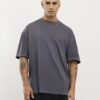 Black Oversized Fit Washed T-Shirt