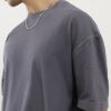 Black Oversized Fit Washed T-Shirt