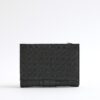 Black Panelled Monogram Purse