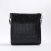 Black Patent Monogram Messenger Bag