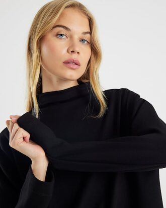 Black Premium Long Sleeve Top