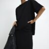 Black Premium Maxi Skirt
