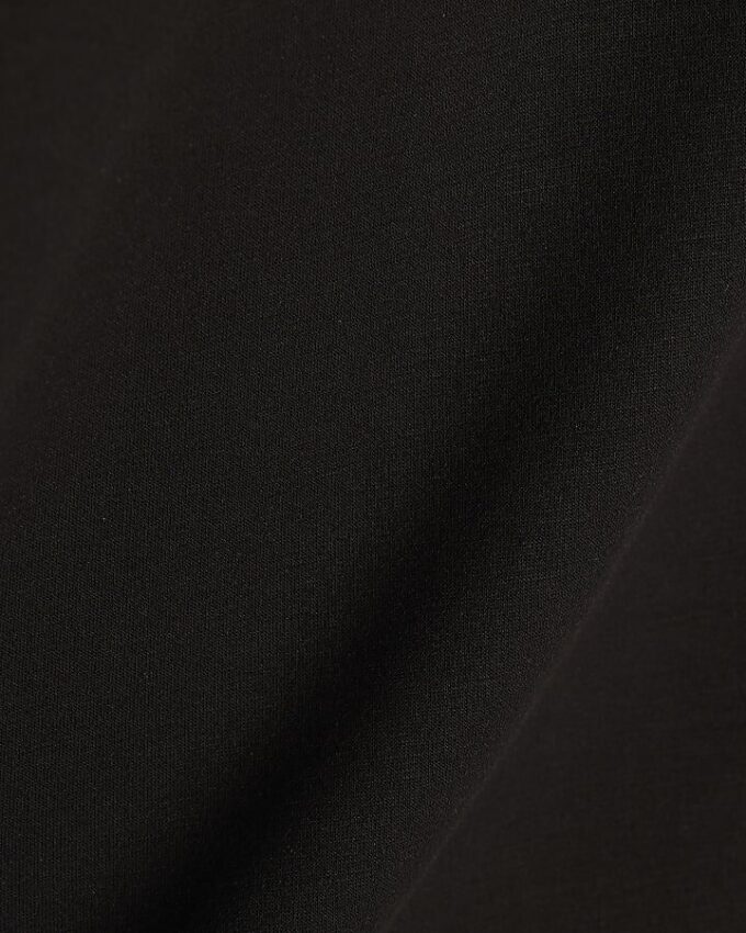 Black Premium Short Sleeve Boxy T-Shirt