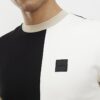 Black Premium Slim Fit Blocked T-shirt