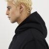 Black Regular Fit Hoodie