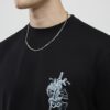 Black Regular Fit Kanazawa Snake T-Shirt