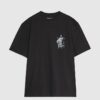 Black Regular Fit Kanazawa Snake T-Shirt