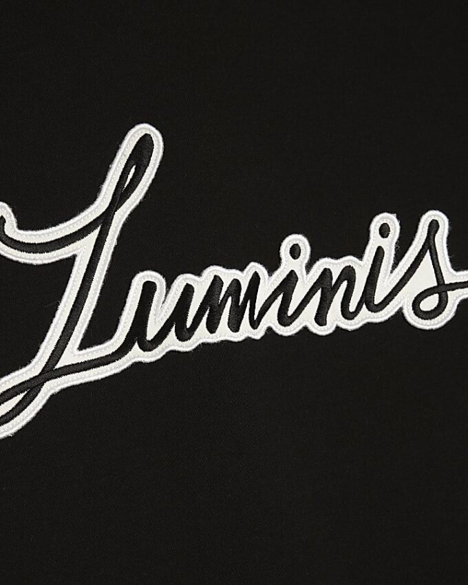 Black Regular Fit Luminus Sweatshirt