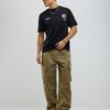 Black Regular Fit Penrose Crest T-Shirt