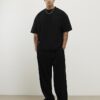 Black Regular Fit Sanctuaire Corduroy T-Shirt