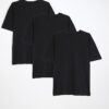 Black Regular Fit Short Sleeve T-Shirts 3Pack