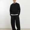 Black Regular Fit Sweatshirt