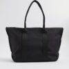 Black Roll Top Holdall Bag