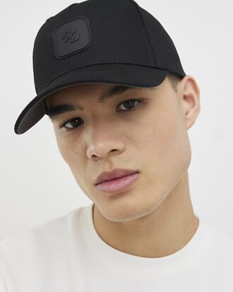 Black RXR Rubberised Badge Cap