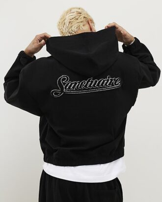 black sanctuaire corduroy zip through hoodie 2 330x413 - Black Sanctuaire Corduroy Zip Through Hoodie